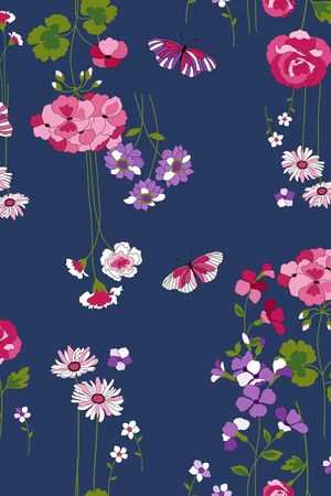 小碎花印花华亿平台图片