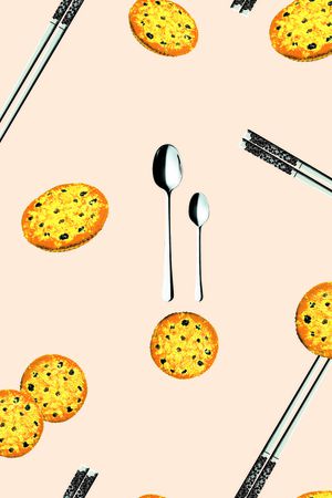 眼睛印花华亿平台图片