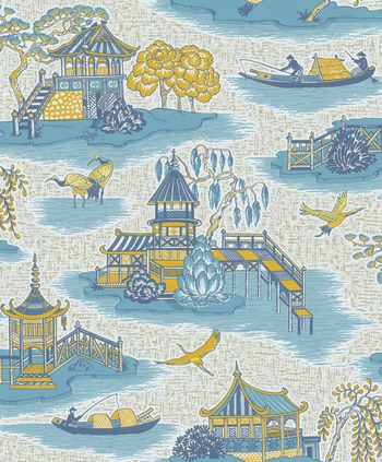 风景定位印花华亿平台图片