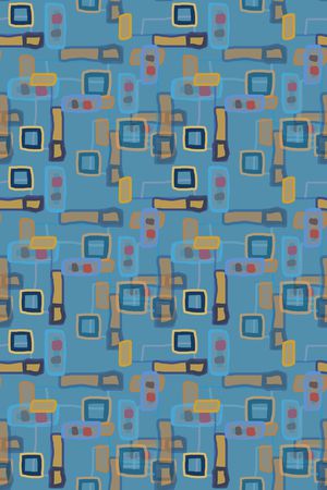 几何印花华亿平台图片