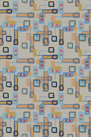 几何印花华亿平台图片