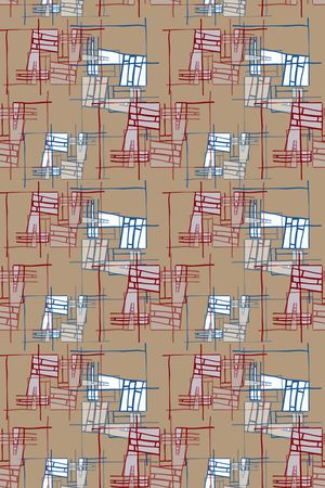 几何印花华亿平台图片