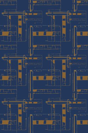 几何印花华亿平台图片