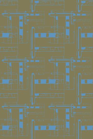 几何印花华亿平台图片