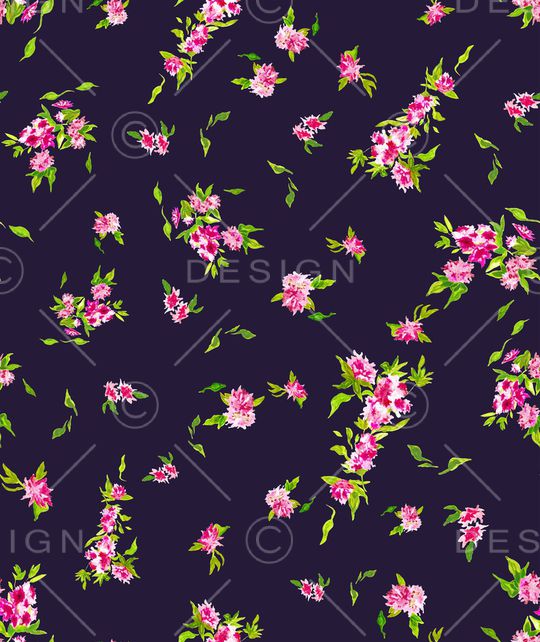 玫瑰花印花华亿平台图片