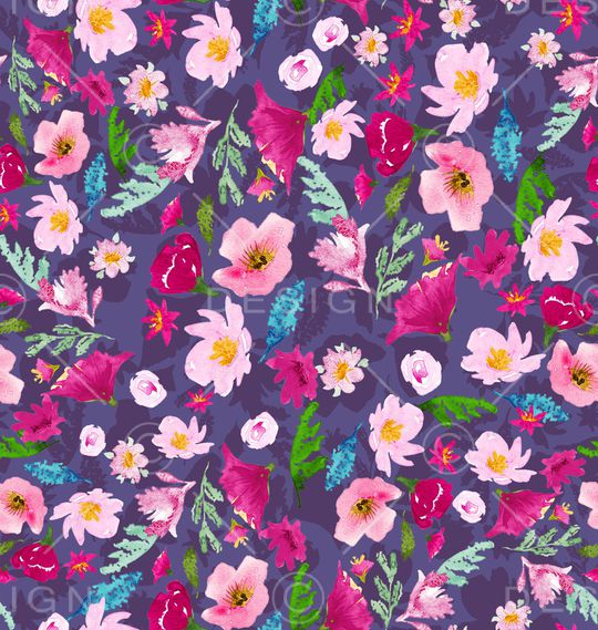 玫瑰花印花华亿平台图片