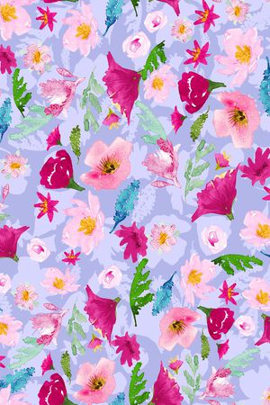 玫瑰花印花华亿平台图片