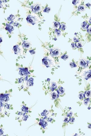 玫瑰花印花华亿平台图片