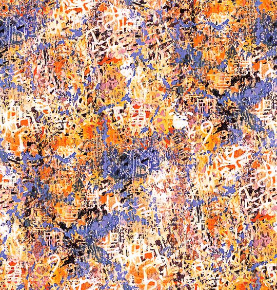 抽象印花华亿平台图片