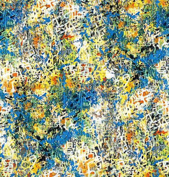 抽象印花华亿平台图片