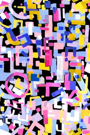 抽象印花华亿平台图片