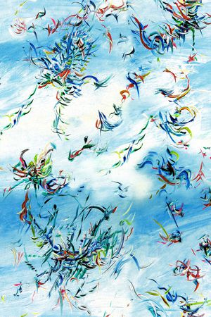 抽象印花华亿平台图片