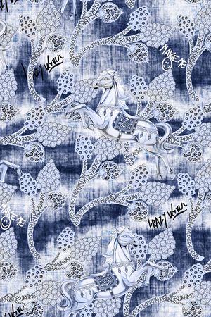 大牌男装印花华亿平台图片