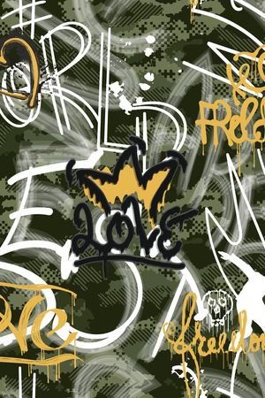 迷彩印花华亿平台图片