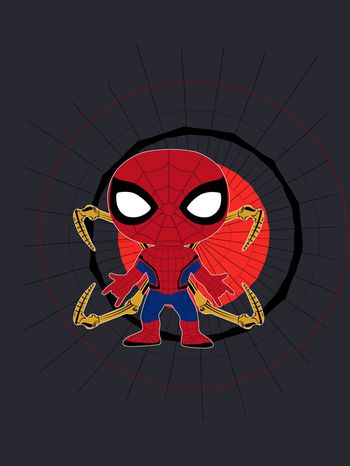 卡通人物印花华亿平台图片