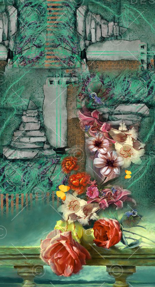 羽绒服印花华亿平台图片