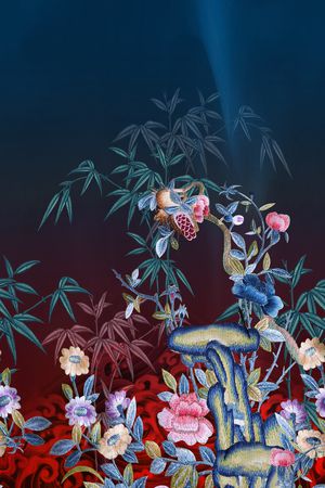 大牌风印花华亿平台图片