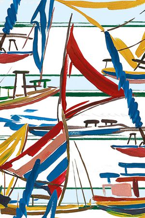 几何印花华亿平台图片