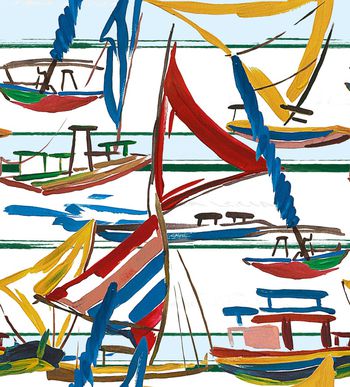 几何印花华亿平台图片