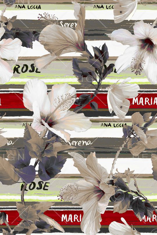 大牌风印花华亿平台图片