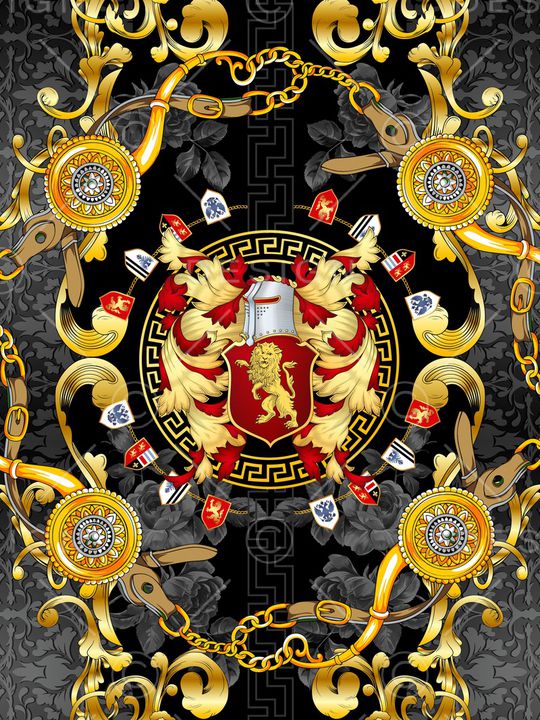 大牌风印花华亿平台图片