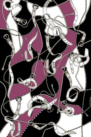 格子印花华亿平台图片