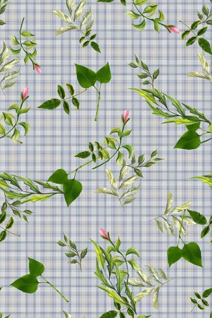 格子印花华亿平台图片