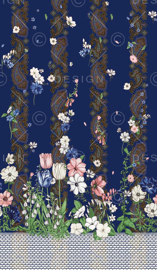 定位花印花华亿平台图片