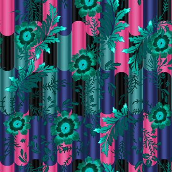 几何印花华亿平台图片