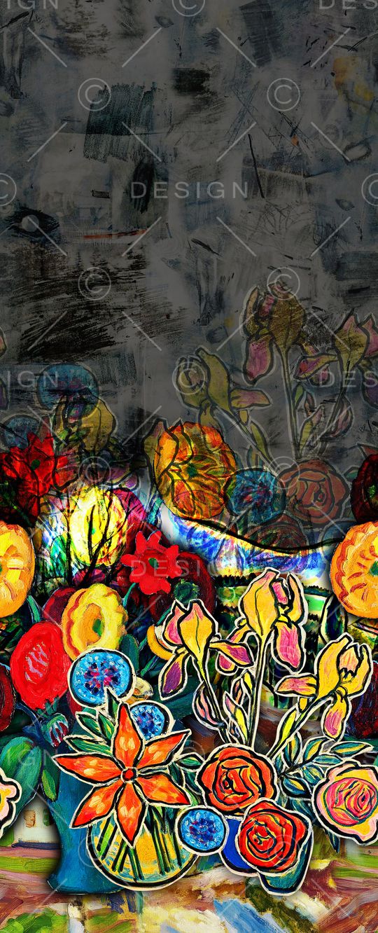 油画华亿平台印花华亿平台图片