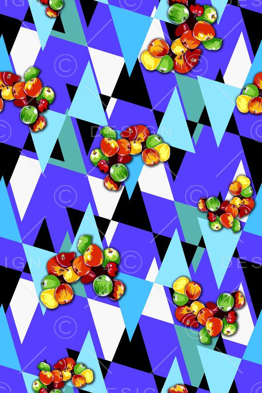 几何印花华亿平台图片