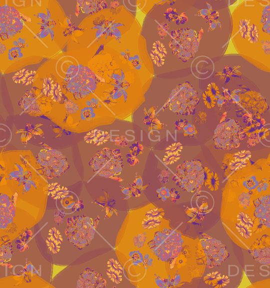 抽象印花华亿平台图片