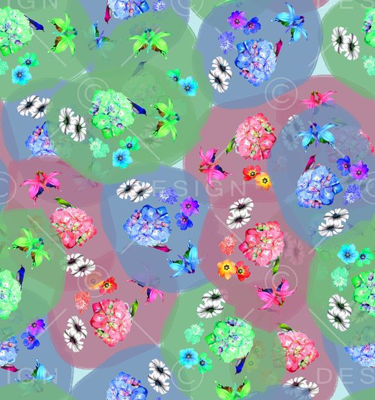 抽象印花华亿平台图片