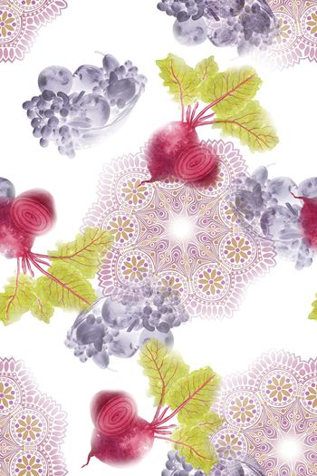 曼陀罗印花华亿平台图片