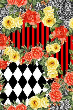 条纹印花华亿平台图片