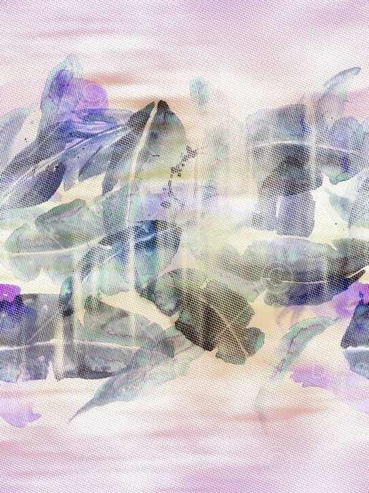 真丝印花华亿平台图片