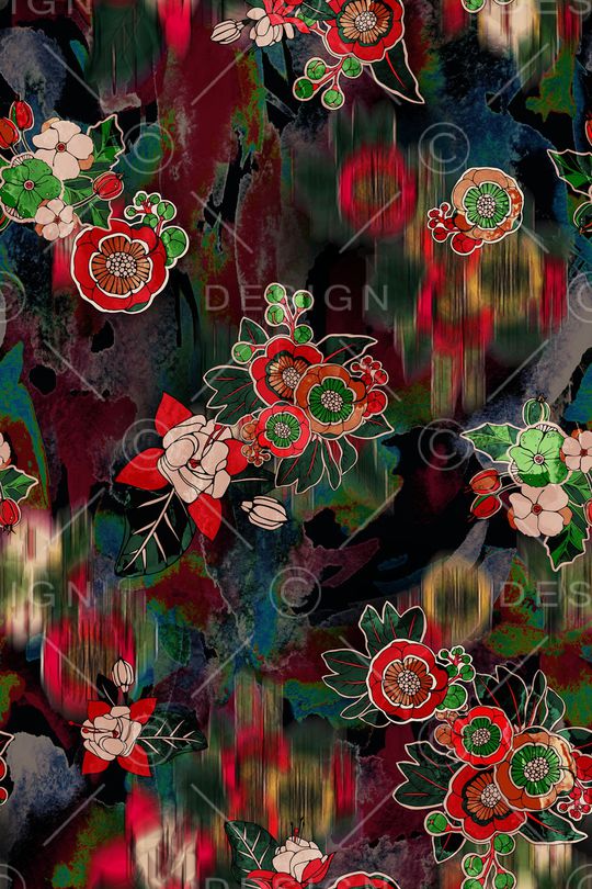 中老年印花华亿平台图片