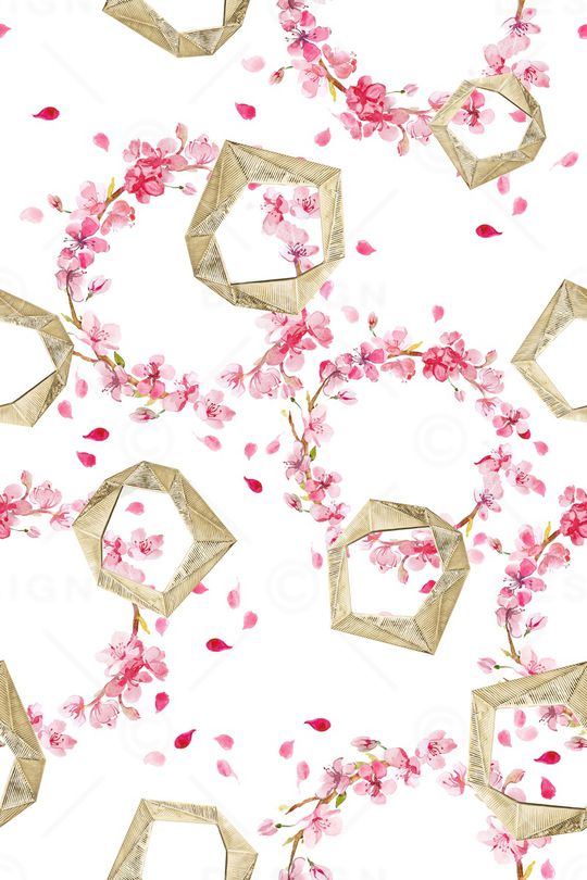 抽象印花华亿平台图片