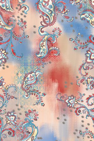 旗袍印花华亿平台图片