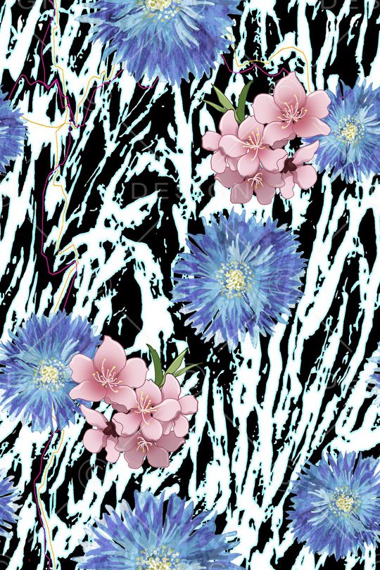 抽象印花华亿平台图片