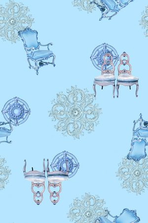 几何印花华亿平台图片