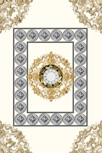 几何印花华亿平台图片