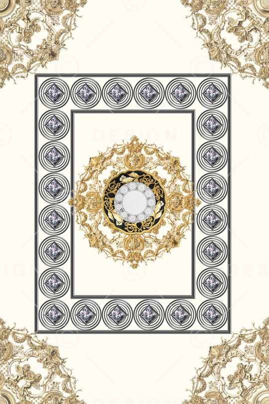 几何印花华亿平台图片