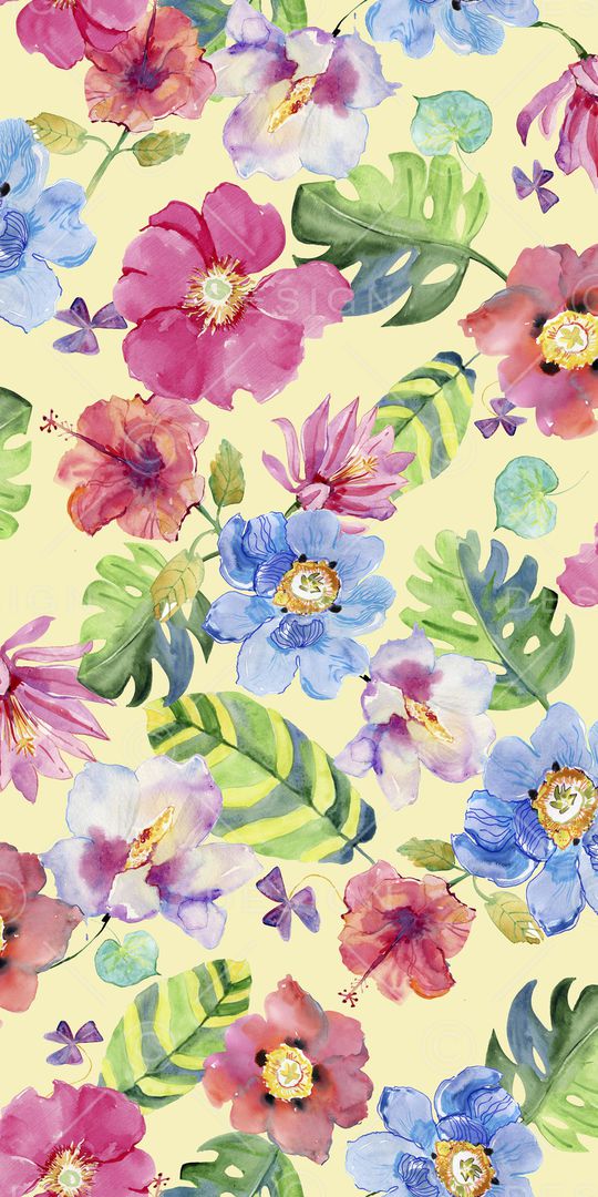 绿植树叶印花华亿平台图片