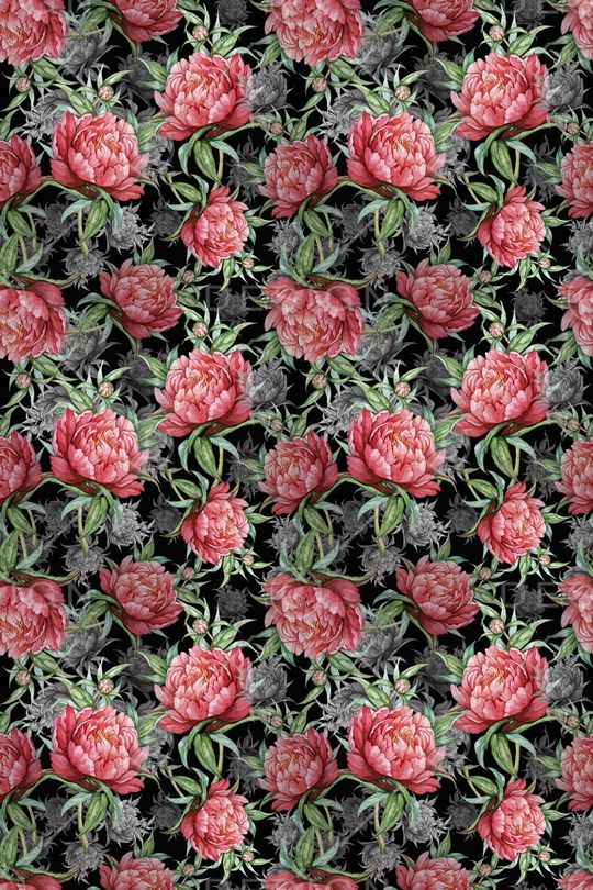 植物印花华亿平台图片