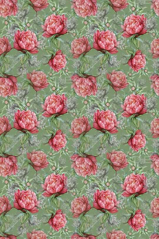 植物印花华亿平台图片