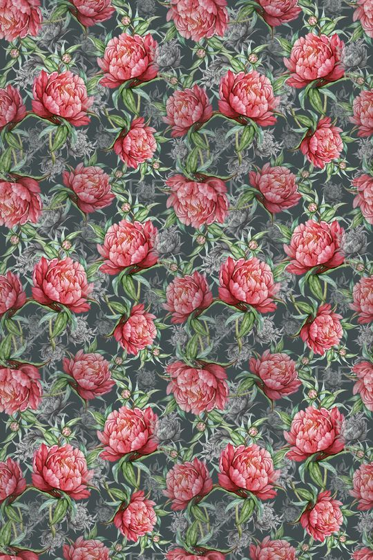 植物印花华亿平台图片