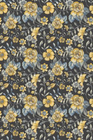 植物印花华亿平台图片