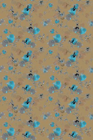 植物印花华亿平台图片