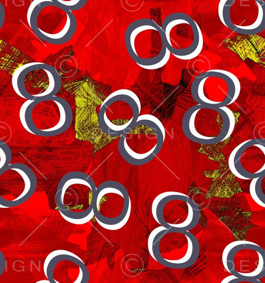 抽象印花华亿平台图片